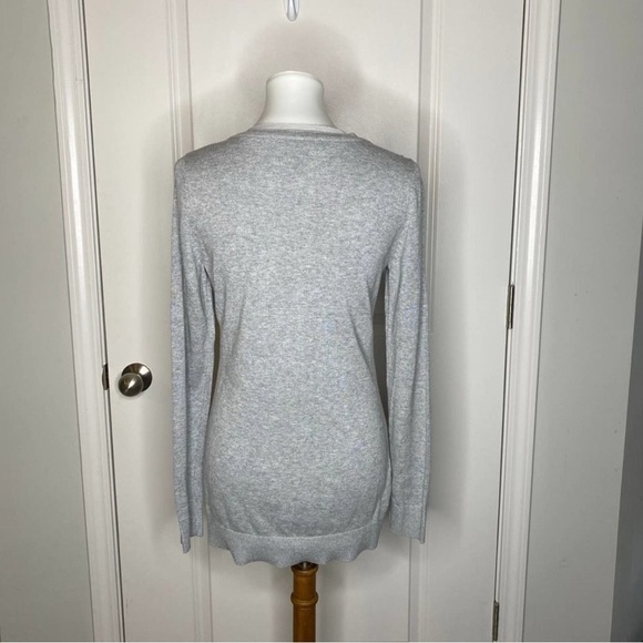 White House Black Market Silver Studded Cardigan - Picture 7 of 10